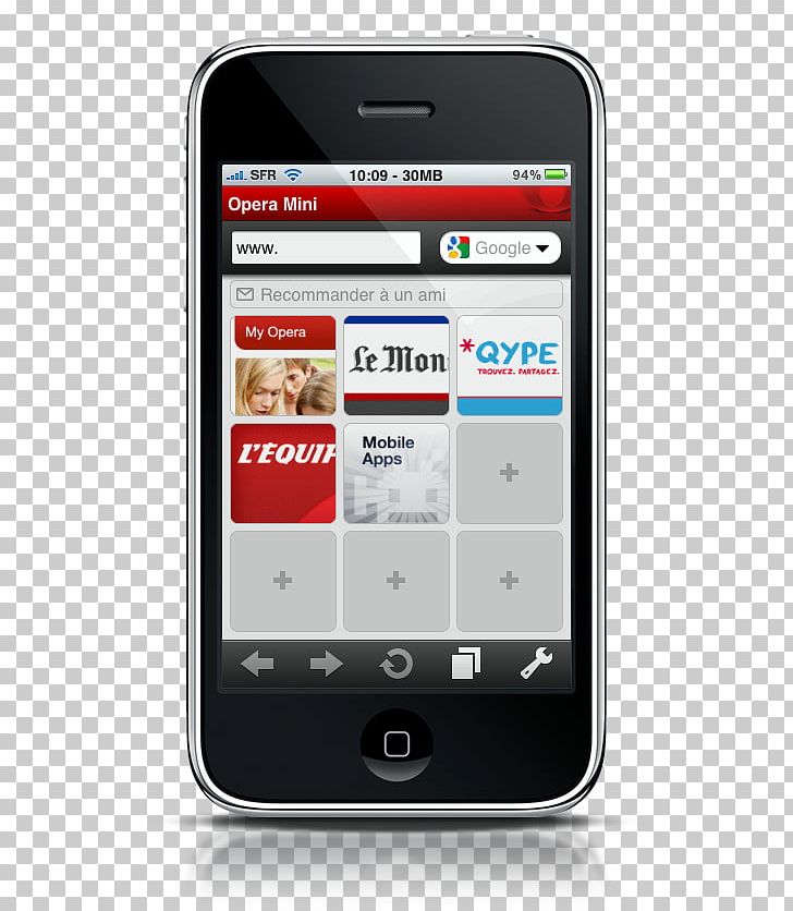 IPod Touch IPhone Web Browser Opera PNG, Clipart, Cellular Network, Communication, Communication Device, Electronic Device, Electronics Free PNG Download