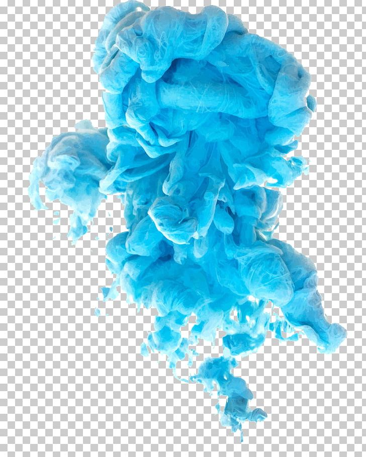 Ink Blue Color PNG, Clipart, Aqua, Aqueous, Blue, Color, Color Smoke Free PNG Download