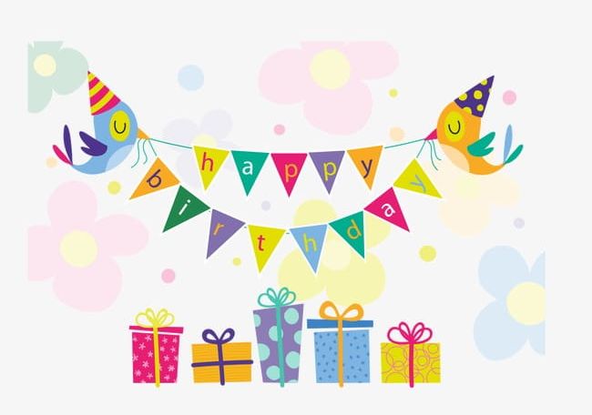 Happy Birthday Elements PNG, Clipart, Birthday, Birthday Clipart, Birthday Clipart, Bunting, Elements Clipart Free PNG Download