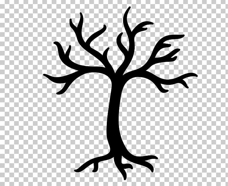 tree branch clipart black and white