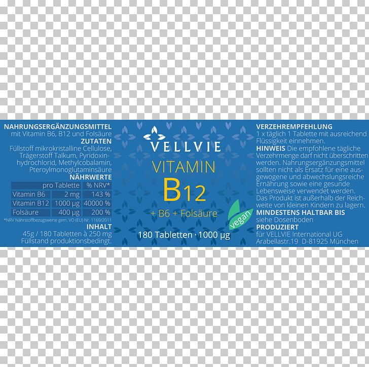 Vitamin B-12 Folate Cyanocobalamin Methylcobalamin PNG, Clipart, Advertising, Bioavailability, Brand, Cobalamin, Coenzyme Free PNG Download