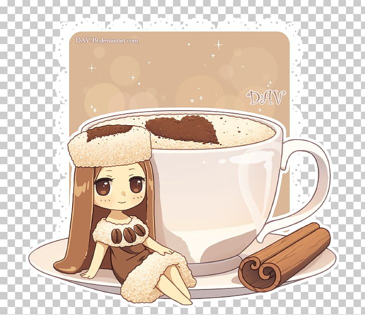 Chibi Coffee Food Drawing Anime PNG, Clipart, Anime, Anmitsu, Art, Caffeine, Cappuccino Free PNG Download