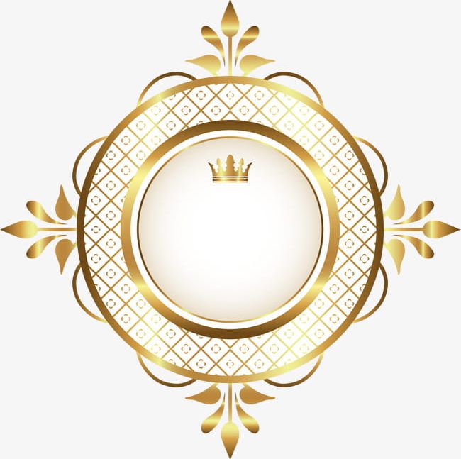 Hand Painted Golden Circle PNG, Clipart, An Crown, Atmosphere, Circle, Circle Clipart, Circle Clipart Free PNG Download