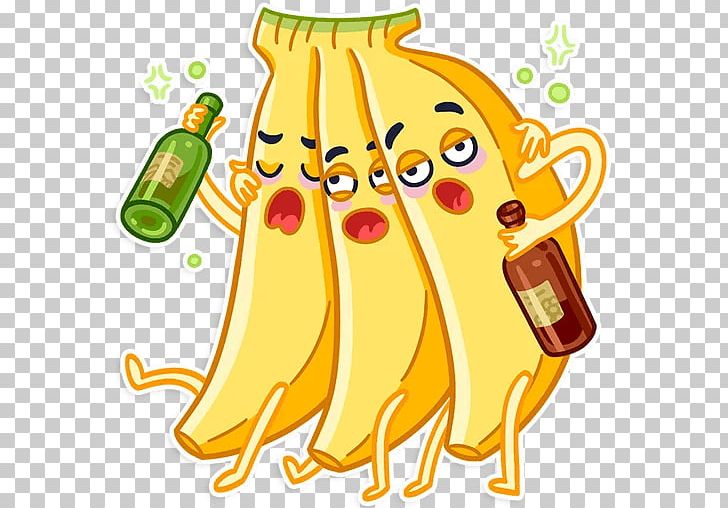 Fruit Telegram Banana Sticker PNG, Clipart, Area, Banana, Email, Facebook Messenger, Food Free PNG Download