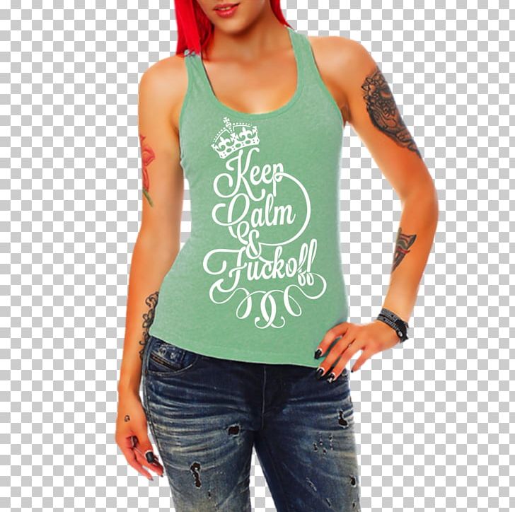 T-shirt Top Woman Clothing Sleeveless Shirt PNG, Clipart, Active Tank, Blouse, Clothing, Fashion, Fuck Off Free PNG Download