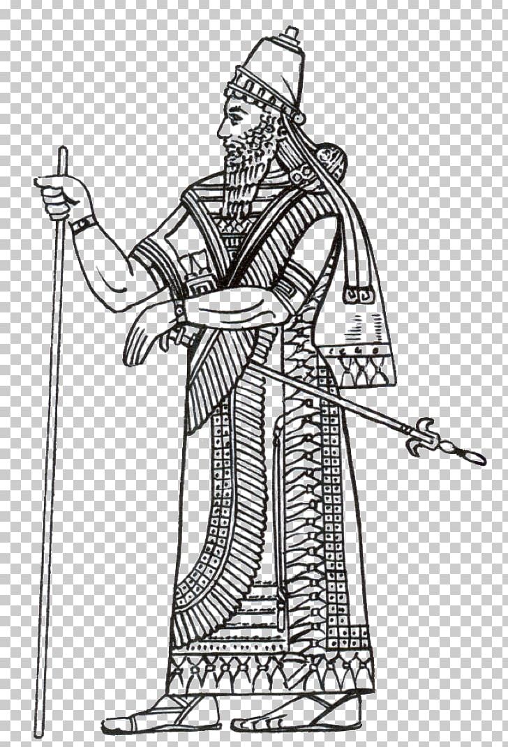 Assyria Mesopotamia Sumer Babylonia Ancient Near East PNG, Clipart, Ancient History, Art, Artwork, Assyrian People, Black And White Free PNG Download