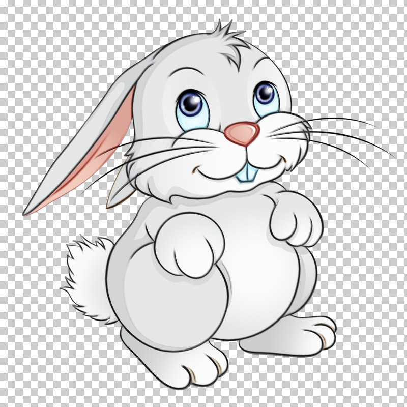 Cartoon Line Art Whiskers Nose Rabbit PNG, Clipart, Cartoon, Coloring Book, Drawing, Line Art, Nose Free PNG Download