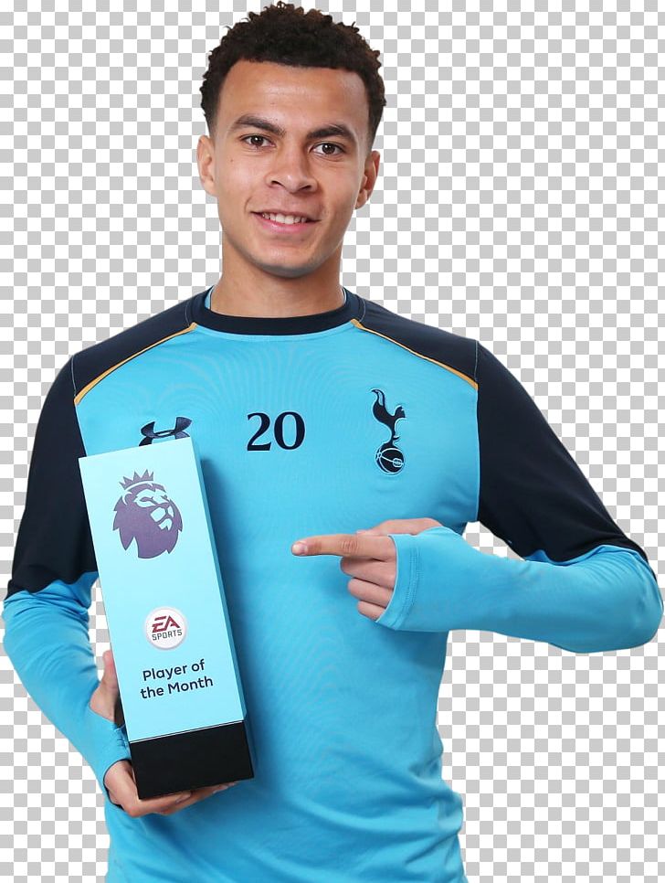 Dele Alli Tottenham Hotspur F.C. Liverpool F.C. 2016–17 Premier League Manchester United F.C. PNG, Clipart, Aqua, Arm, Blue, Clothing, Dele Alli Free PNG Download