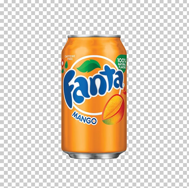 Fizzy Drinks Juice Coca-Cola Fanta Carbonated Water PNG, Clipart, Aluminum Can, Beverage Can, Brand, Carbonated Water, Coca Cola Free PNG Download