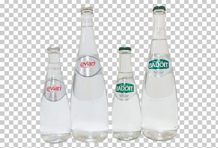 Glass Bottle Mineral Water Plastic Bottle PNG, Clipart, Bottle, Drink, Drinking Water, Drinkware, Evian Free PNG Download
