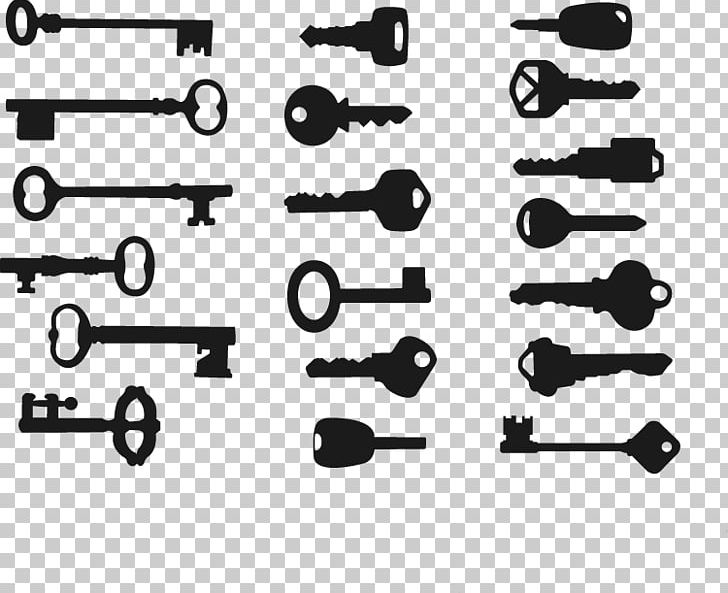 Key Silhouette PNG, Clipart, Angle, Auto Part, Black, Black And White, Brand Free PNG Download
