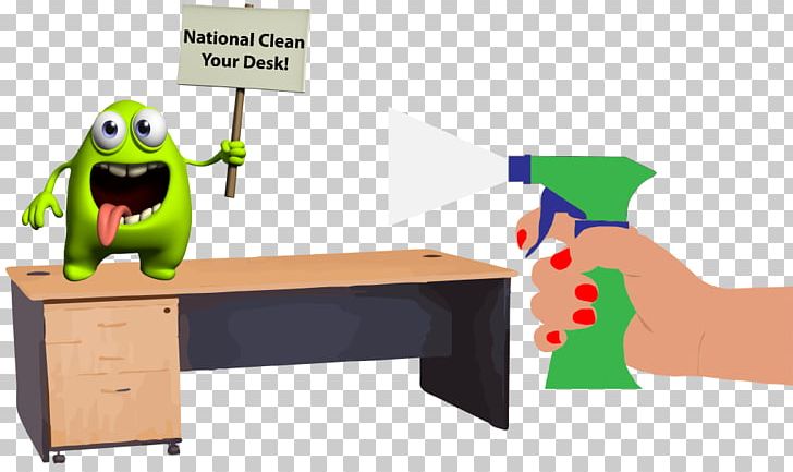 clean desk clip art