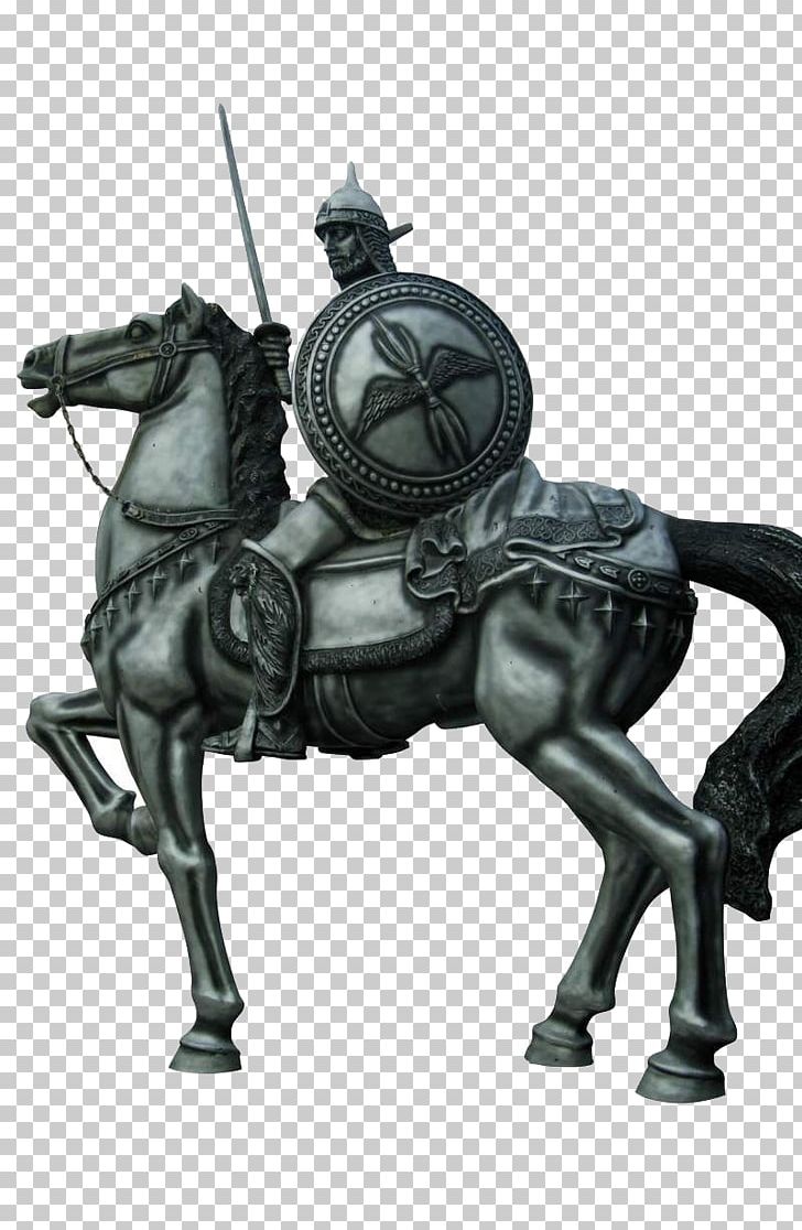 Middle Ages Knight Sculpture Illustration PNG, Clipart, Bit, Black And White, Body Armor, Bridle, Cavalry Free PNG Download
