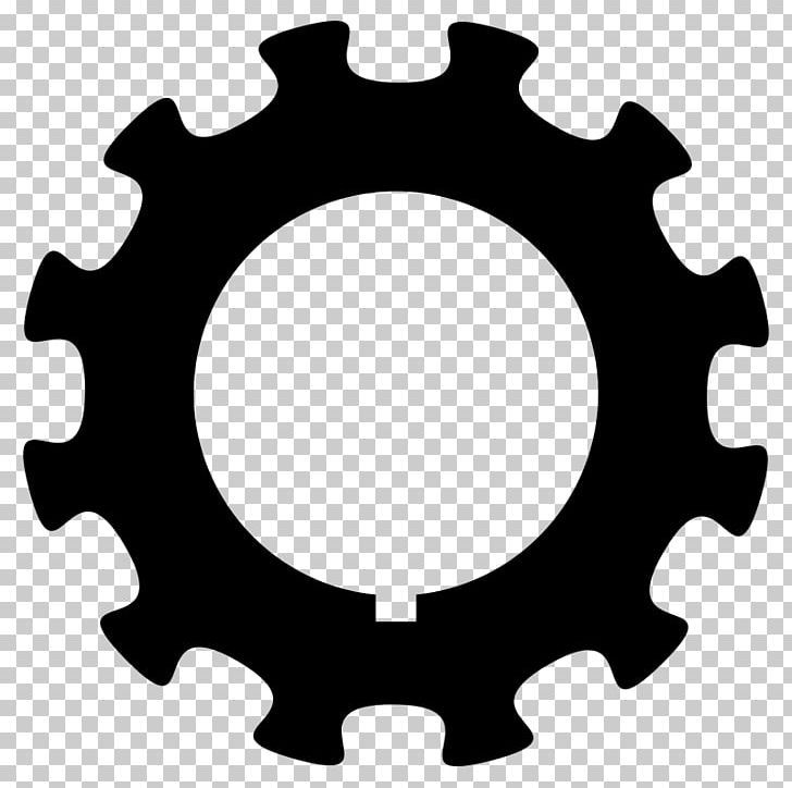 Gear PNG, Clipart, Bicycle Part, Black And White, Black Gear, Circle, Computer Icons Free PNG Download