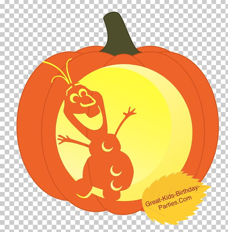 Jack-o'-lantern Olaf Pumpkin Stencil Pattern PNG, Clipart, Apple, Calabaza, Carving, Costume, Cucurbita Free PNG Download