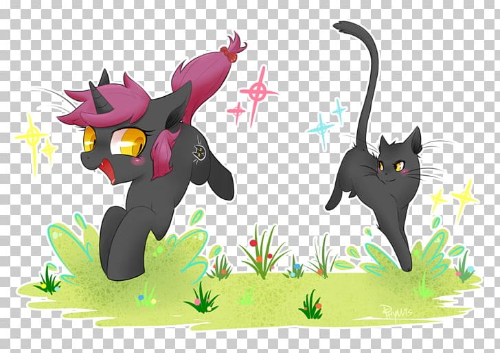 Kitten Whiskers Black Cat Horse PNG, Clipart, Black Cat, Carnivoran, Cartoon, Cat, Cat Like Mammal Free PNG Download