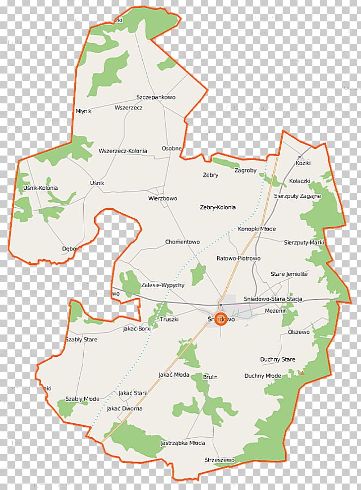 Śniadowo PNG, Clipart, Area, Land Lot, Line, Map, Maps Free PNG Download