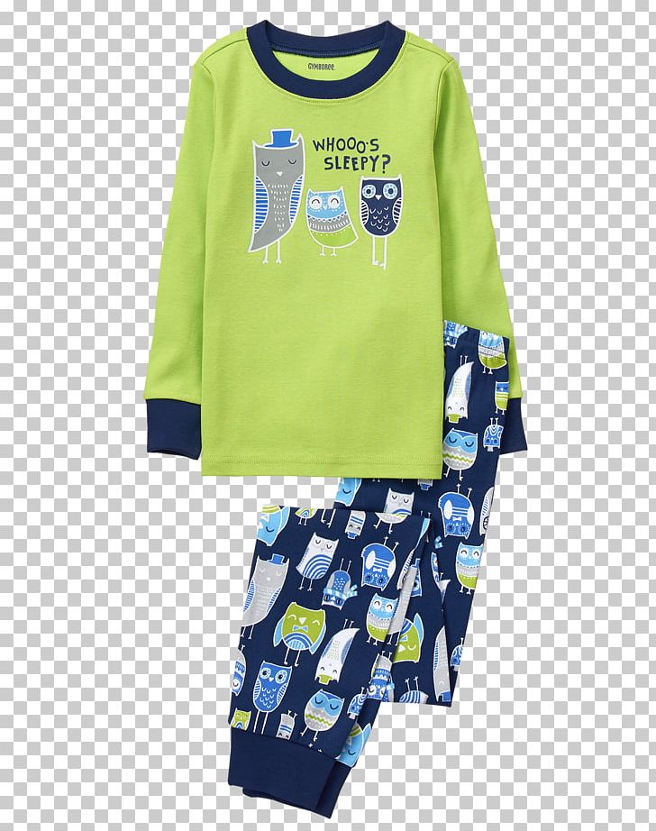 Sleeve T-shirt Pajamas Gymboree Outerwear PNG, Clipart, Blue, Clothing, Electric Blue, Gymboree, Long Sleeve Free PNG Download