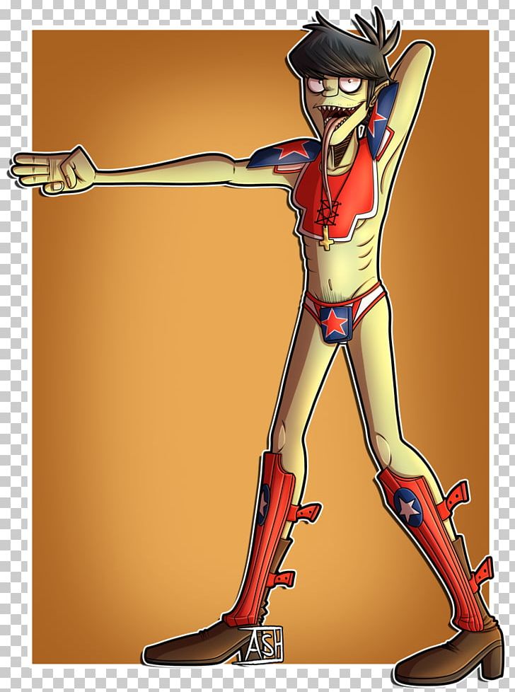 Gorillaz Murdoc Niccals Rock The House Drawing PNG, Clipart, Arm, Art, Cartoon, Costume Design, Demon Days Free PNG Download