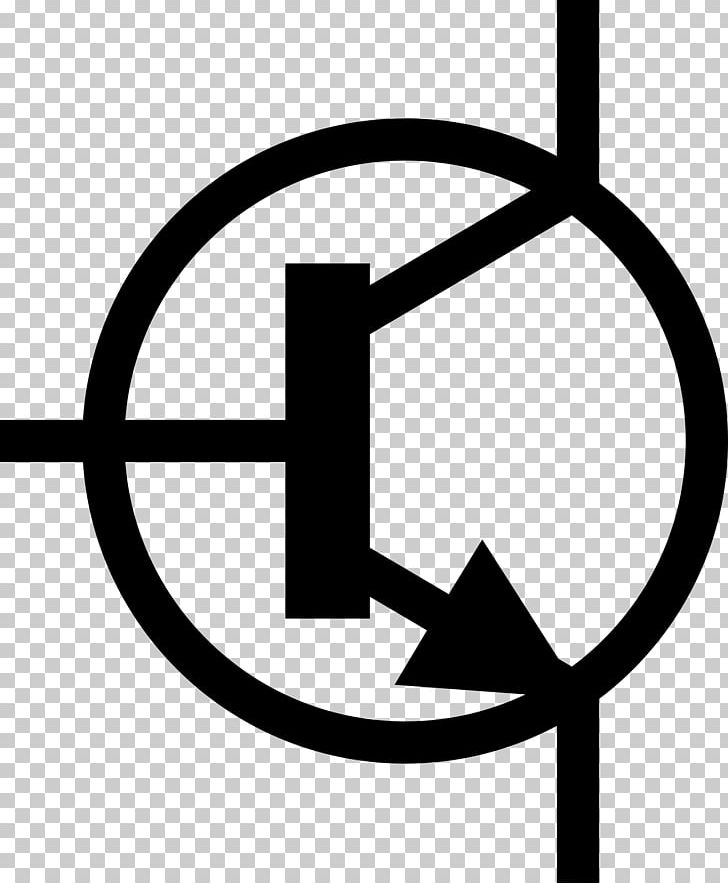 Transistor NPN Electronics Electronic Symbol PNG, Clipart, Area, Artwork, Black And White, Diode, Electronic Circuit Free PNG Download