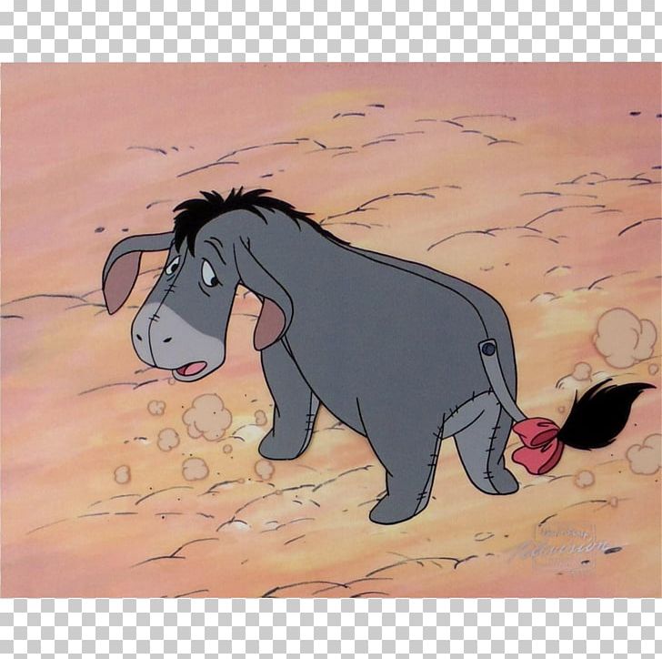 Winnie The Pooh Eeyore Cel Drawing Animation PNG, Clipart, African Elephant, Animated Cartoon, Animation, Art, Carnivoran Free PNG Download