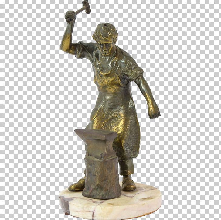 Bronze Sculpture Statue Blacksmith PNG, Clipart, Anvil, Apron, Blacksmith, Brass, Bronze Free PNG Download