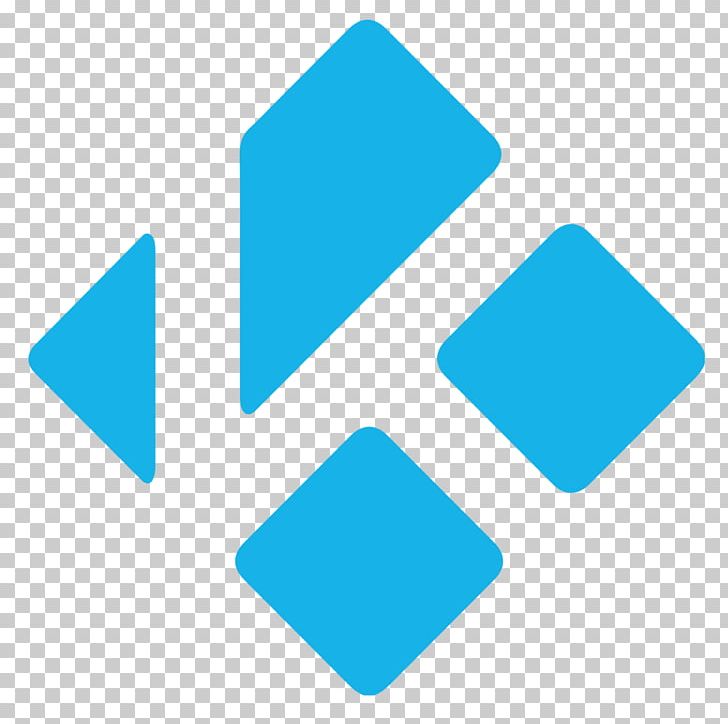 Kodi Plug-in Logo Media Player Smart TV PNG, Clipart, Android, Angle, Aqua, Azure, Blue Free PNG Download