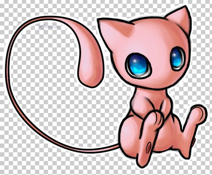 Mew Kitten Whiskers Drawing Pokémon PNG, Clipart, Animals, Art, Artwork, Carnivoran, Cat Free PNG Download