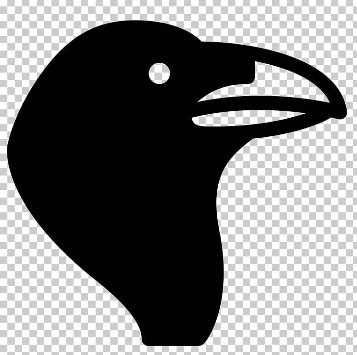 Computer Icons Hooded Crow PNG, Clipart, Beak, Bird, Black, Black And White, Common Raven Free PNG Download