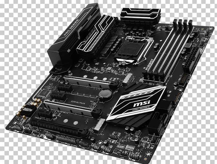 Intel Motherboard LGA 1151 ATX MSI H270 GAMING PRO CARBON PNG, Clipart, Central Processing Unit, Computer Hardware, Electronic Device, Electronics, Intel Free PNG Download