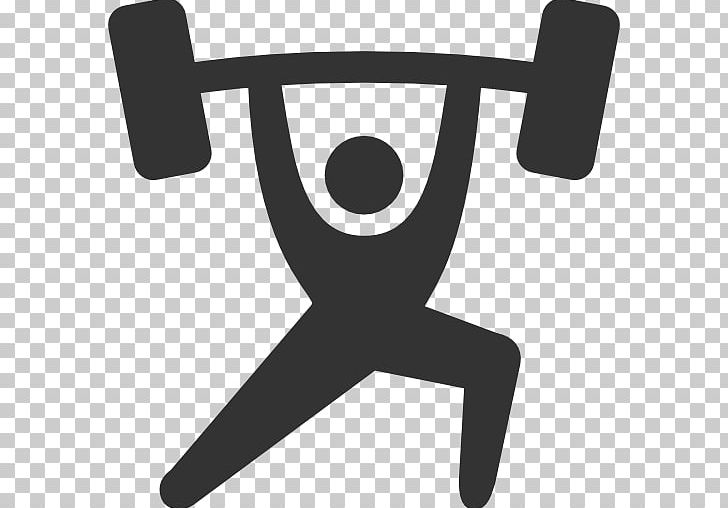 Olympic Weightlifting Weight Training Dumbbell Computer Icons Barbell PNG, Clipart, Angle, Barbell, Black And White, Computer Icons, Crossfit Free PNG Download