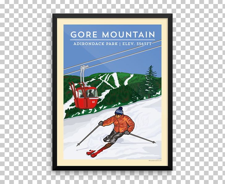 Gore Mountain Whiteface Mountain Adirondack High Peaks Poster PNG, Clipart, Adirondack High Peaks, Adirondack Mountains, Advertising, Gondola Lift, Gore Mountain Free PNG Download