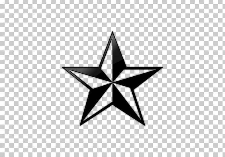 Nautical Star Sailor Tattoos Decal Sticker PNG, Clipart, Abziehtattoo, Angle, Black, Black And White, Blackstar Free PNG Download