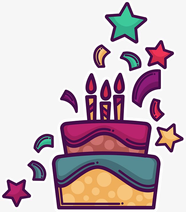 Purple Cartoon Birthday Cake PNG, Clipart, Birthday, Birthday Clipart, Birthday Clipart, Cake, Cake Clipart Free PNG Download