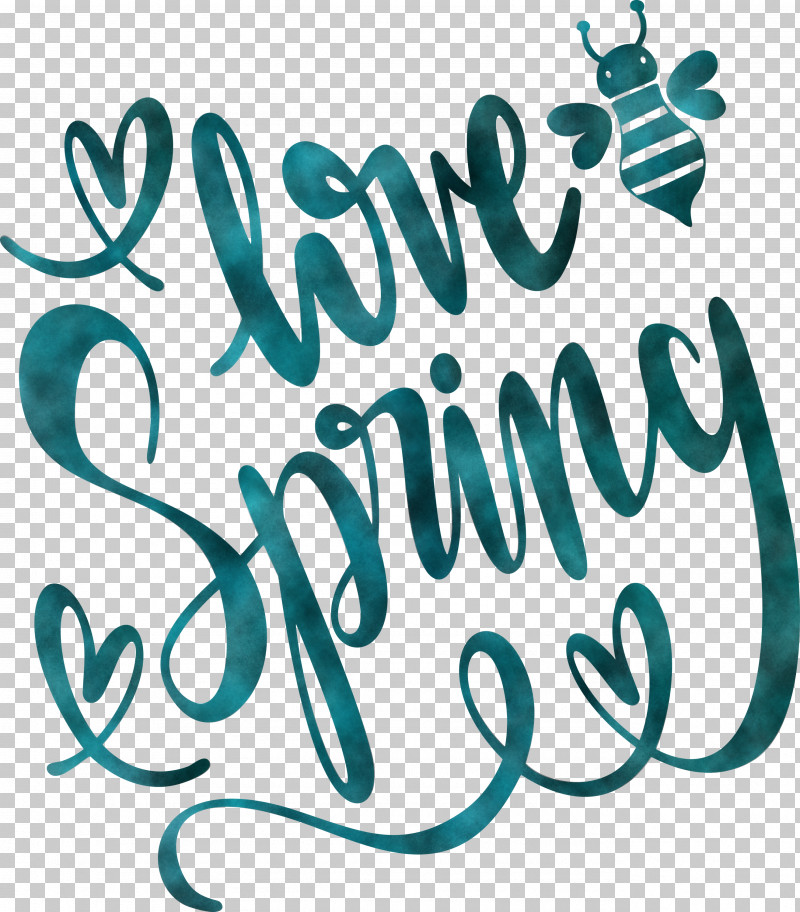 Hello Spring Spring PNG, Clipart, Calligraphy, Hello Spring, Line, Spring, Teal Free PNG Download