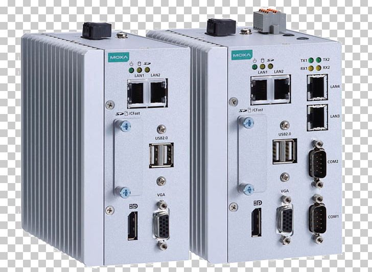 Circuit Breaker Moxa DIN Rail Programmable Logic Controllers Embedded System PNG, Clipart, Automation, Circuit Breaker, Computer, Din Rail, Electronic Component Free PNG Download