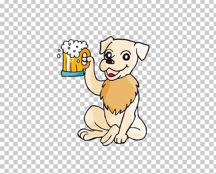 Dog Beer Cartoon PNG, Clipart, Animals, Area, Art, Beer, Beer Bottle Free PNG Download