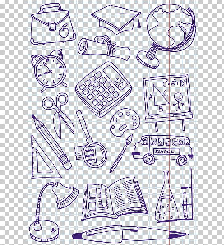 Doodle Drawing Education Illustration PNG, Clipart, Angle, Art, Artwork, Black And White, Car Free PNG Download