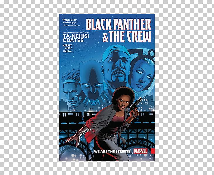 Black Panther And The Crew: We Are The Streets Storm Misty Knight Luke Cage PNG, Clipart, Advertising, Black Panther, Comic Book, Comics, Crew Free PNG Download