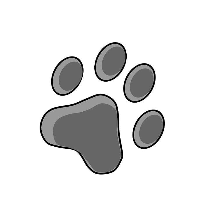 Dog Paw Printing Footprint PNG, Clipart, Black And White, Circle, Dog, Footprint, Foot Print Image Free PNG Download