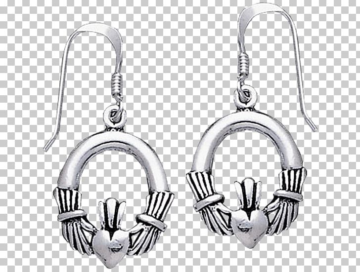 Earring Claddagh Ring Gold Jewellery Silver PNG, Clipart, Body Jewellery, Body Jewelry, Bronze, Celtic, Celtic Cross Free PNG Download