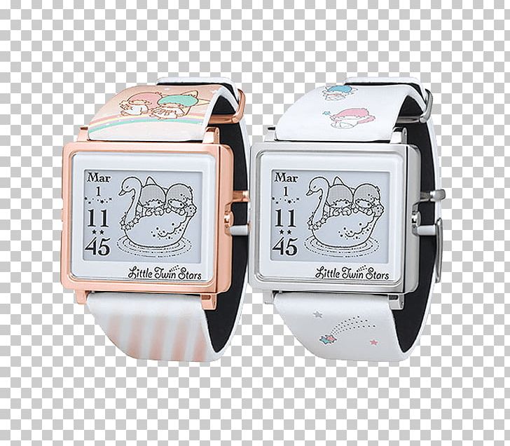 Epson Little Twin Stars Hello Kitty Watch Online Shopping PNG, Clipart, Brand, Electronic Paper, Epson, Gold, Gps Watch Free PNG Download