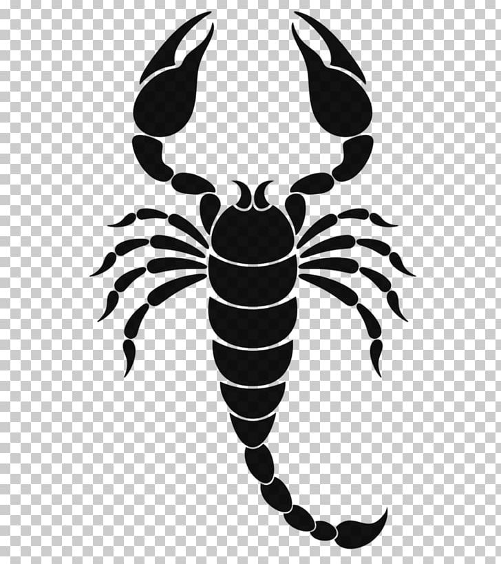 Scorpion Zodiac Astrological Sign Symbol PNG, Clipart, Arthropod, Astrological Sign, Astrological Symbols, Astrology, Black And White Free PNG Download