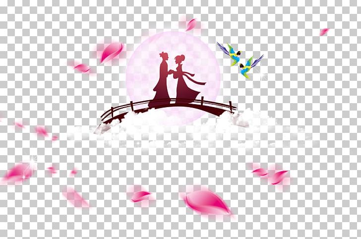 Qixi Festival BEJ48 The Cowherd And The Weaver Girl Poster PNG, Clipart, Background Vector, Beauty, Brand, Bridges, Bridge Vector Free PNG Download