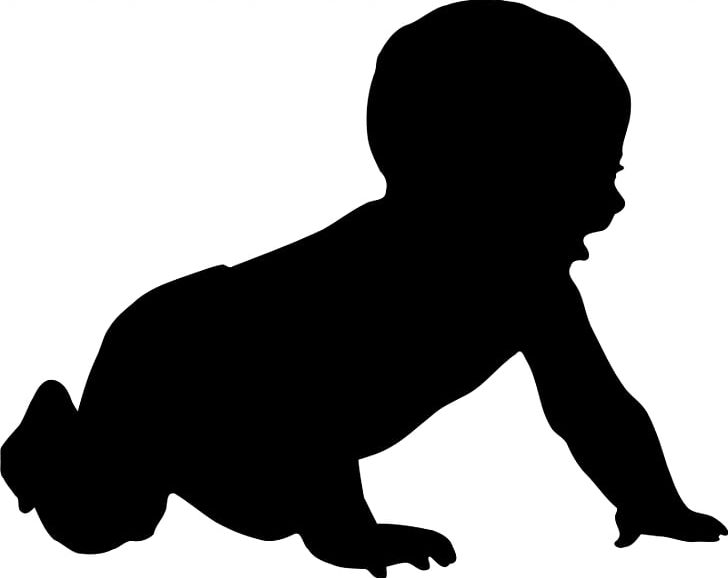 Silhouette Infant Child PNG, Clipart, Baby, Baby Pacifier Clipart, Black, Black And White, Carnivoran Free PNG Download