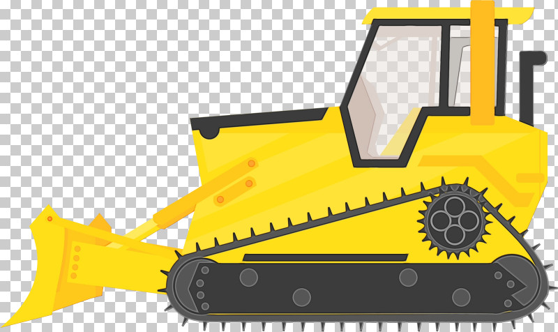 Machine Bulldozer Yellow Physics Science PNG, Clipart, Bulldozer, Machine, Paint, Physics, Science Free PNG Download