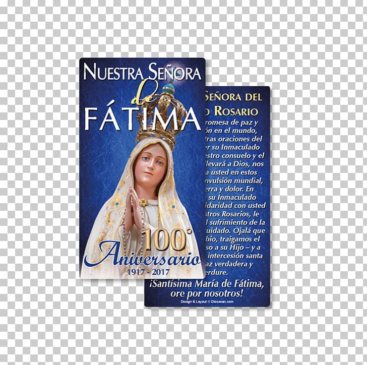 Our Lady Of Fátima Fátima Prayers Holy Card PNG, Clipart, Anniversary, Blue, Book, Catholicism, Fatima Free PNG Download