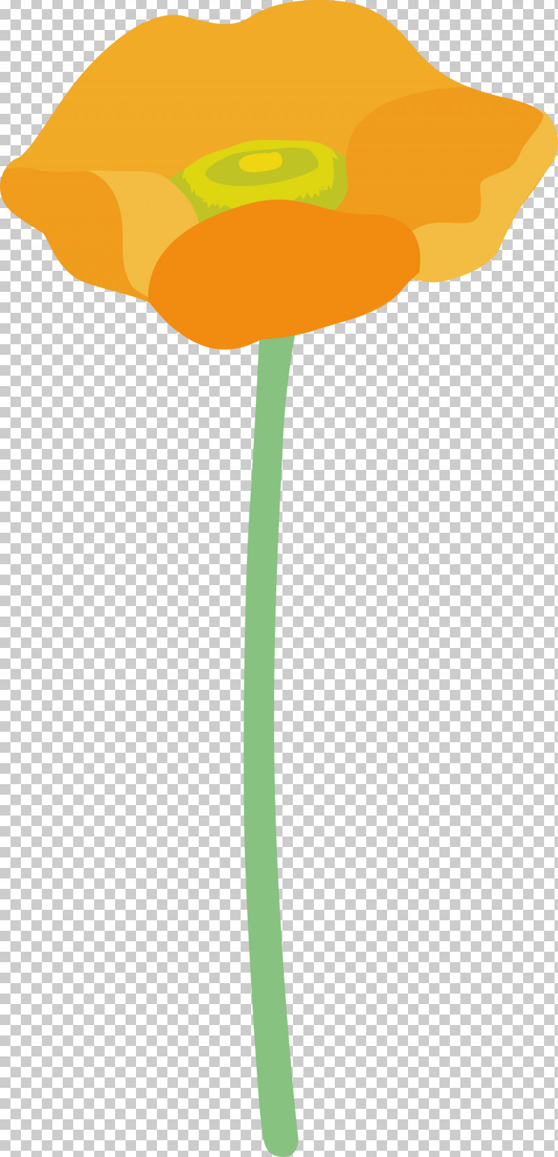 Poppy Flower PNG, Clipart, Flower, Orange, Plant, Plant Stem, Poppy Flower Free PNG Download