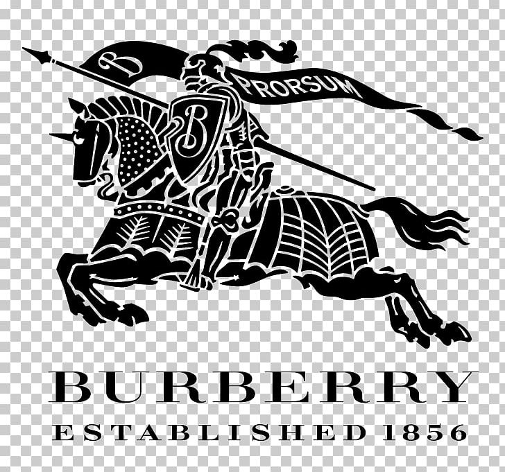 Burberry Logo Fashion Brand Luxury Goods PNG, Clipart, Art, Black, Black And White, Brand, Brands Free PNG Download