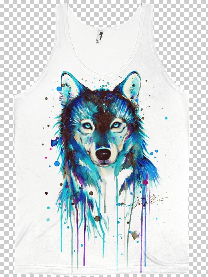 Gray Wolf Watercolor Painting Drawing African Wild Dog PNG, Clipart, African Wild Dog, Art, Clothing, Dark Wolf, Deviantart Free PNG Download